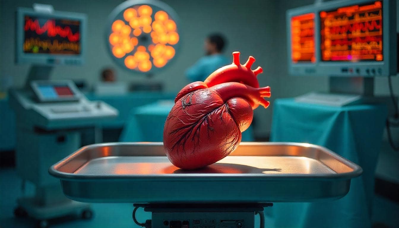 عکس قلب در اتاق جراحی