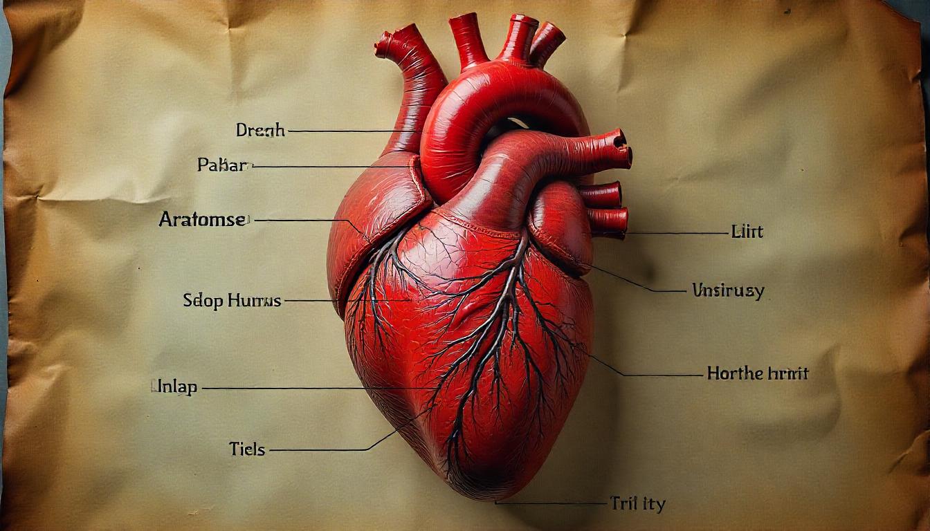 قسمت های مختلف قلب